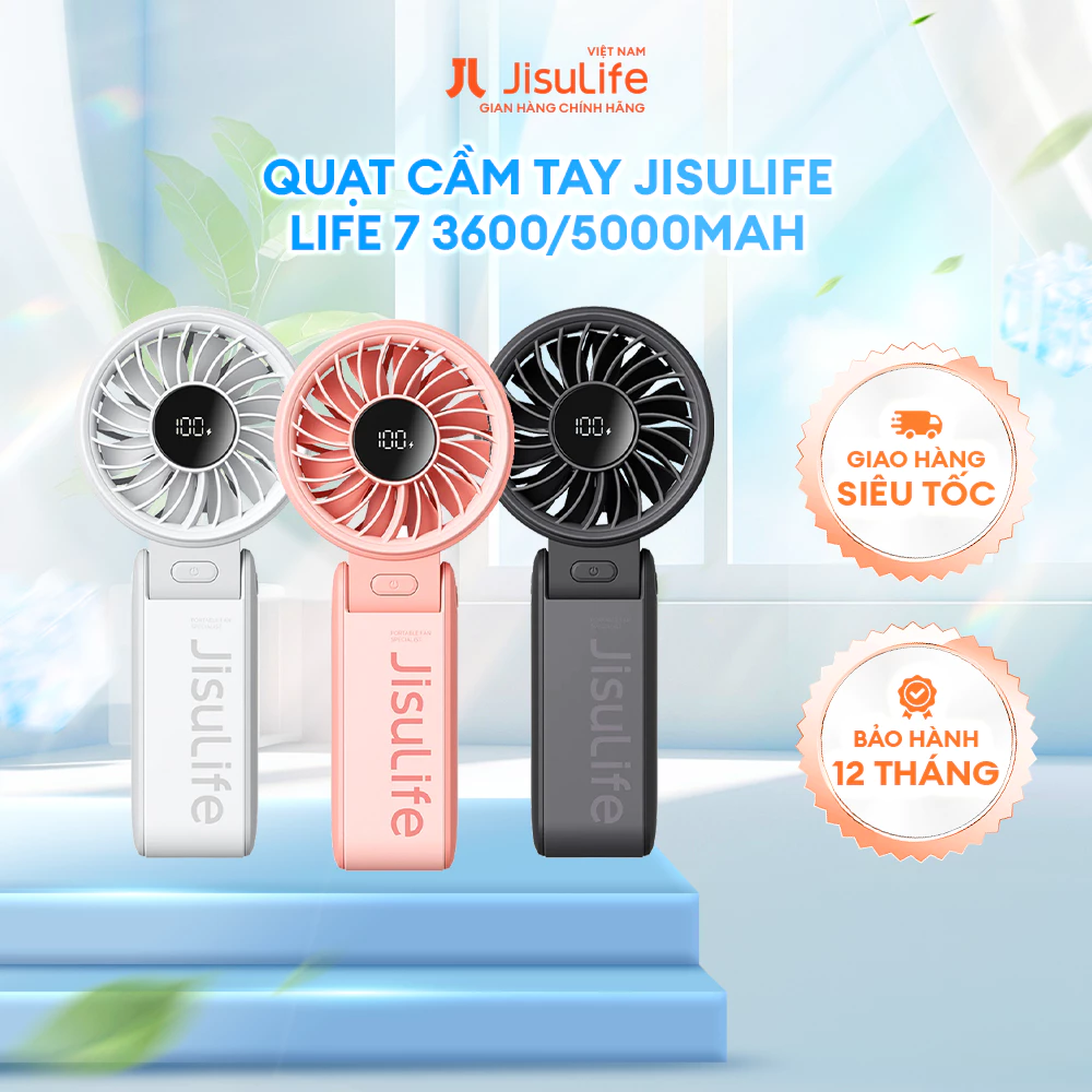 Quạt Cầm Tay Jisulife 7